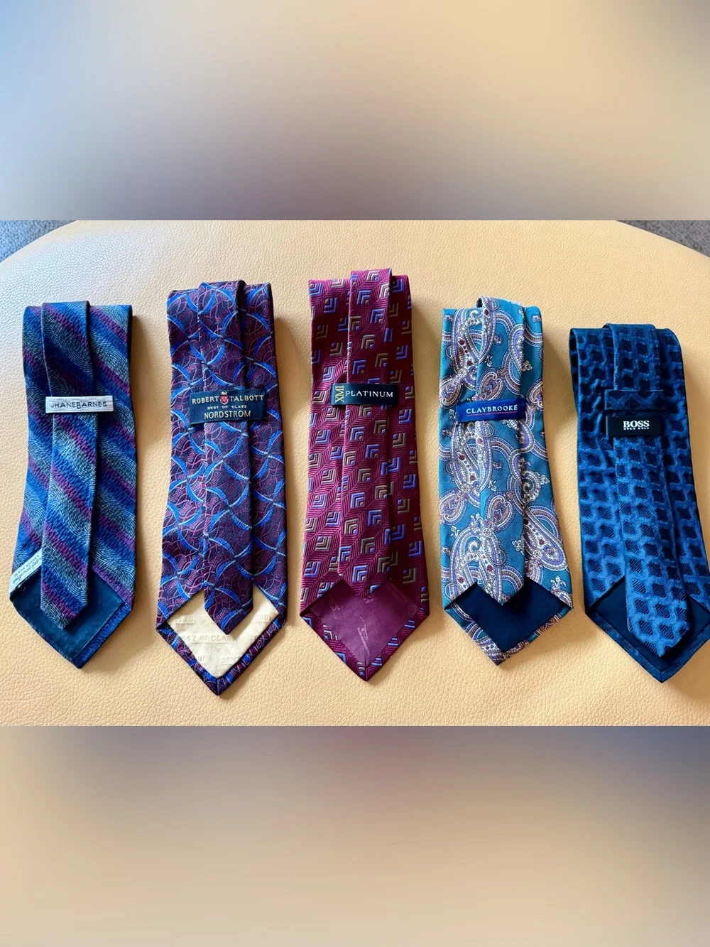 Lot of 8 TIES — Assorted Designs for Men, Women, Crafters
